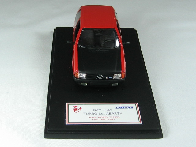 MODIFIED MODELS of ABARTH MODELS